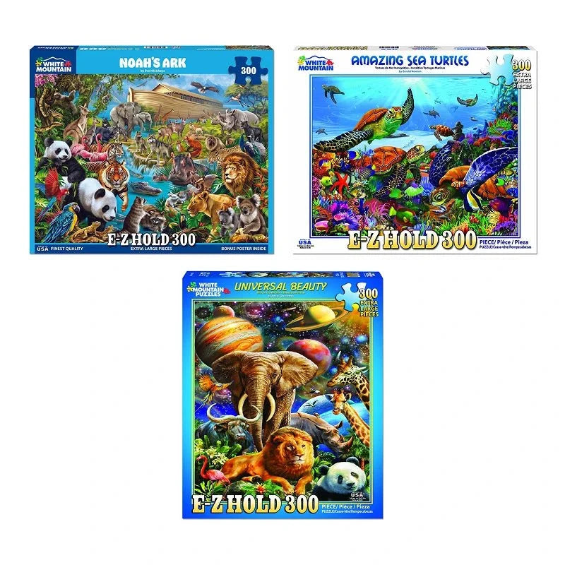 Set of 3: Animal Bundle 300 piece